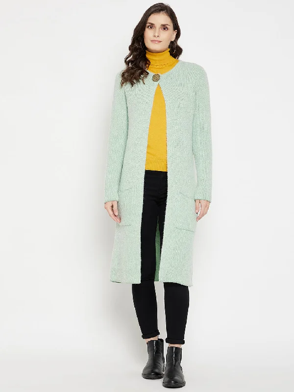 Madame  Green Long Sweater