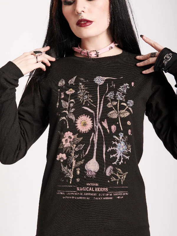 Magical Herbs Long Sleeve Top