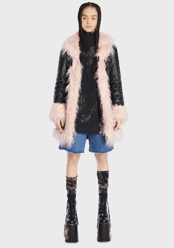 Music Muse Faux Fur Jacket