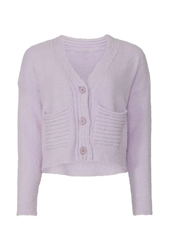 Noa Cardigan In Lavender