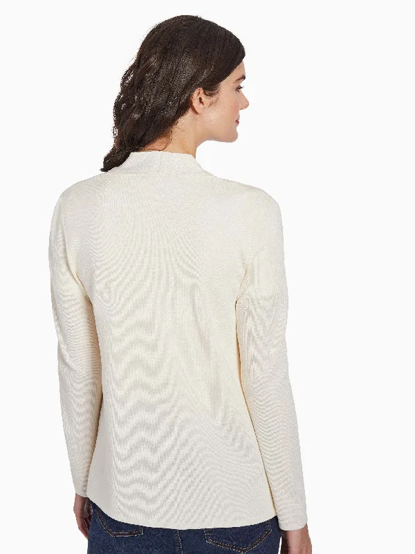 open-front-ribbed-icon-cardigan