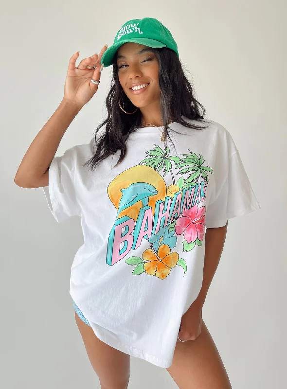 Bahamas Tee White