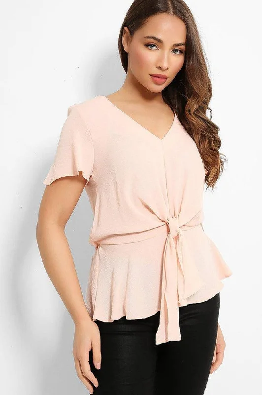 peach-knit-front-detail-top