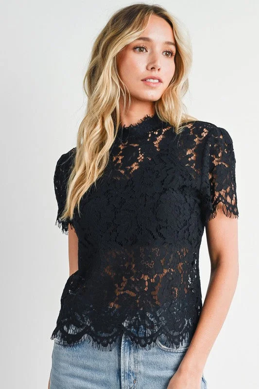 petite-lace-mock-neck-top-black