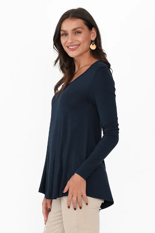 pippa-dark-navy-bamboo-top