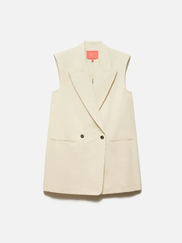 roksanda-sleeveless-blazer-cream