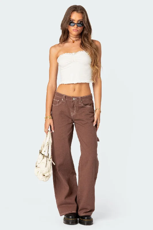 Brenda Low Rise Carpenter Jeans