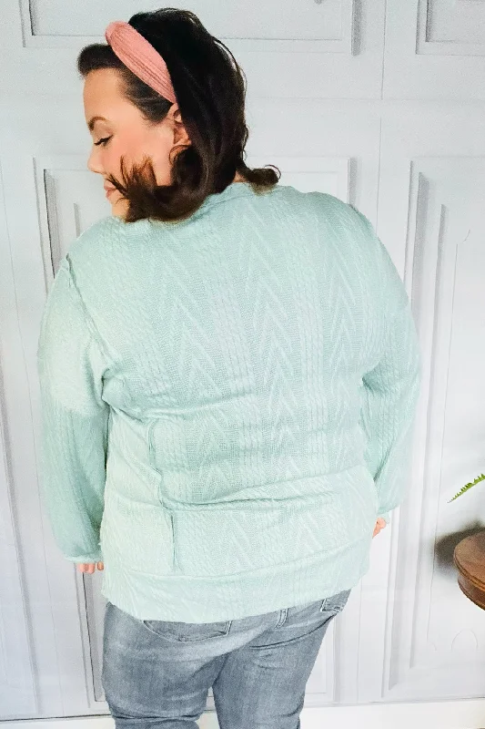 sage-jacquard-cable-knit-pullover-top