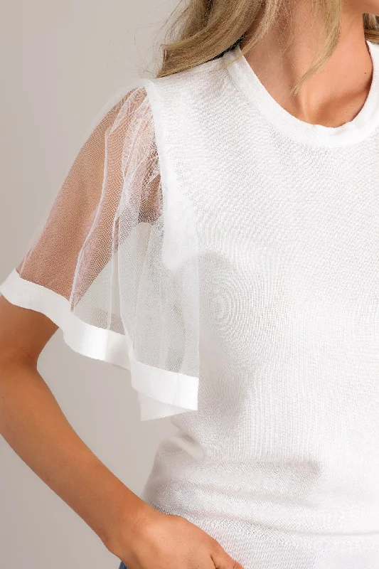 sheer-elegance-white-butterfly-sleeve-top