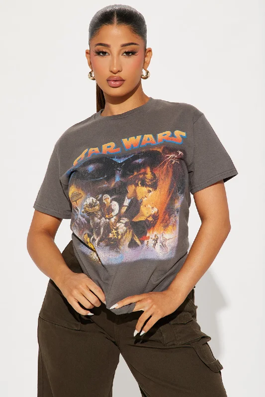 Star Wars Washed Graphic Tee - Black Wash