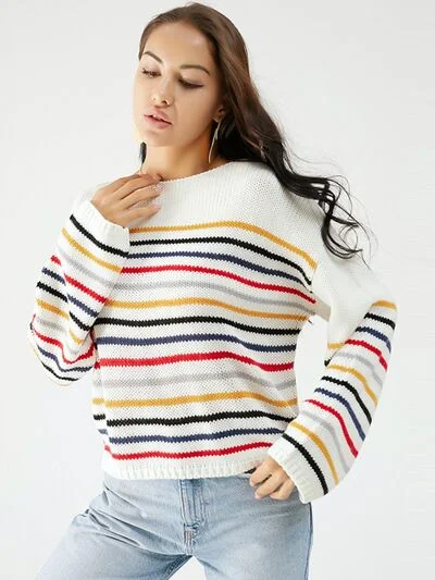 striped-round-neck-dropped-shoulder-sweater-8