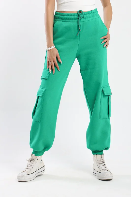 Sweatpants - Side Flap Pockets