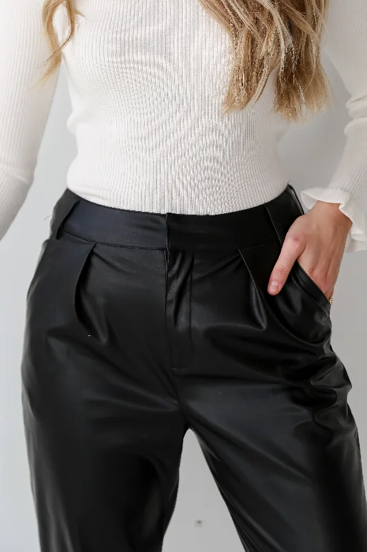 totally-polished-black-leather-pants