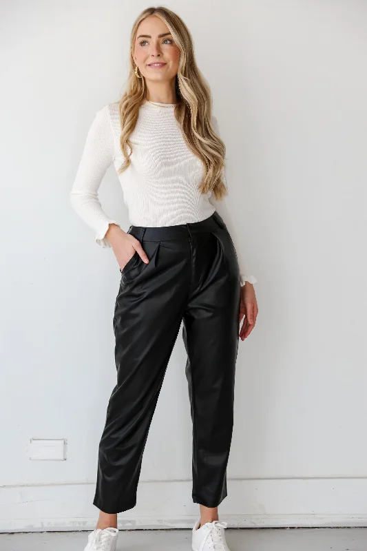 totally-polished-black-leather-pants