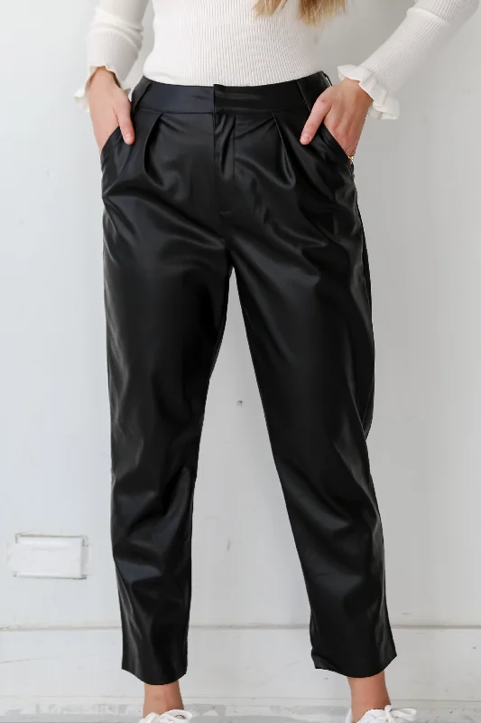 totally-polished-black-leather-pants