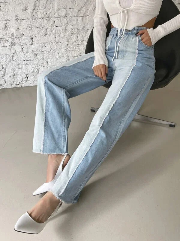 two-tone-wash-wide-leg-high-waist-jeans