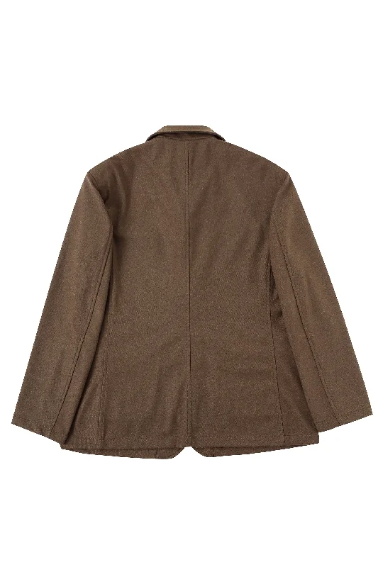 unisex-brown-lapel-jacket