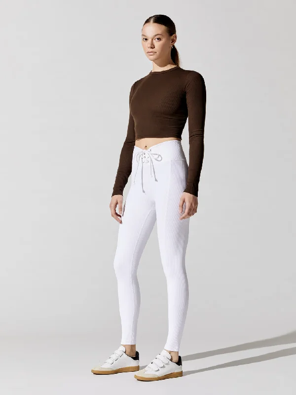 Verona Crop Shirt - Espresso